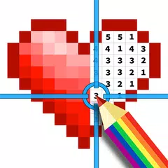Color by number & Pixel art Icon
