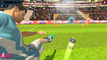 फुटबॉल चैम्पियनशिप-फ्रीकिक स्क्रीनशॉट 1