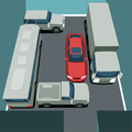 ontsnappen auto