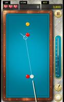 Billard 3 billes 4 balle Affiche