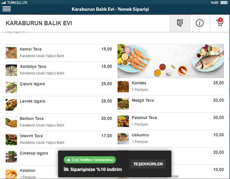Restoranlara Ozel Online Yemek Siparis Paket Servis Sitesi
