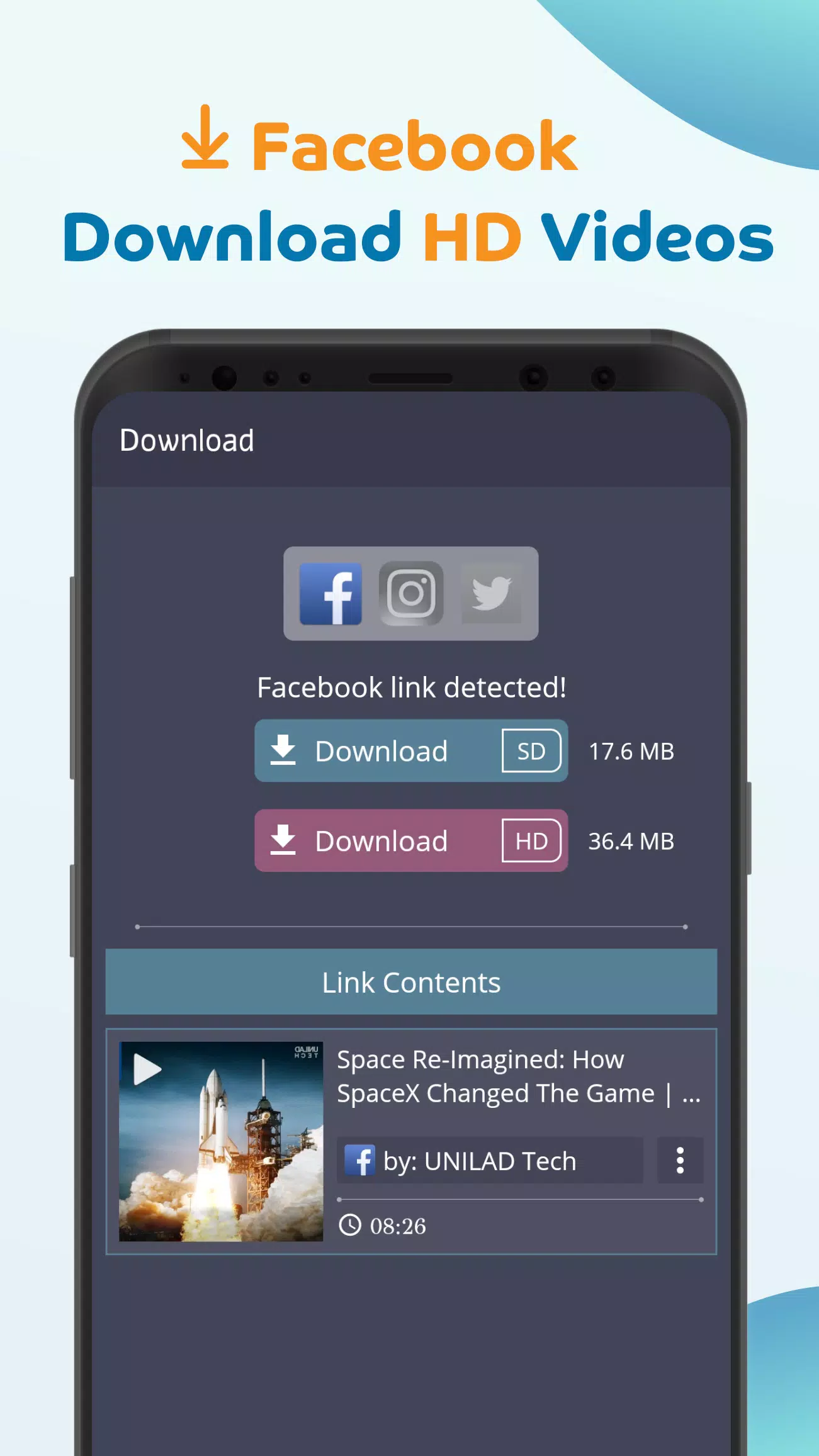Facebook Downloader APK for Android