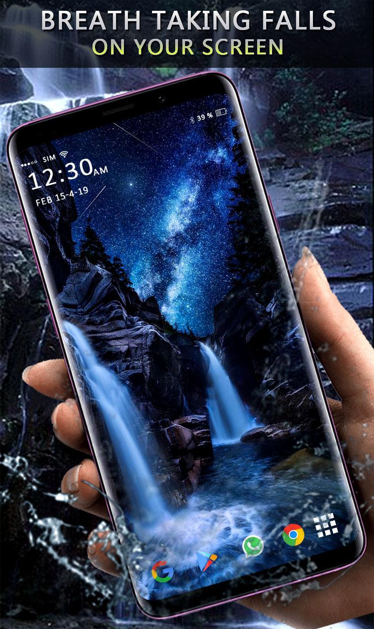 Waterfall Live Wallpaper 3d Moving Backgrounds For Android Apk Download