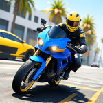 City Traffic Bike Simulator icon