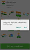 Indian Flag WAStickersApp 截圖 1