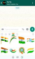 Indian Flag WAStickersApp 截圖 2