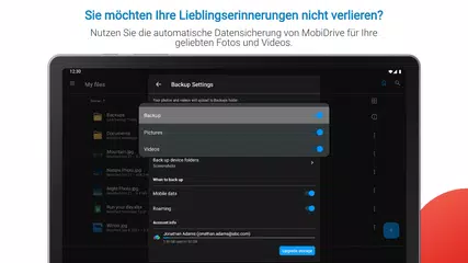 MobiDrive Cloud Storage & Sync XAPK Herunterladen