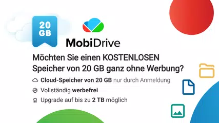 MobiDrive Cloud Storage & Sync XAPK Herunterladen