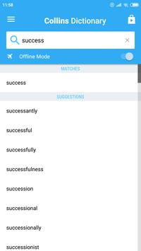 Collins Dictionary Free 截图 1