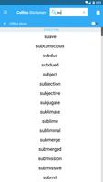Collins English Thesaurus screenshot 1