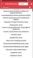 Quick Medical Diagnosis capture d'écran 1