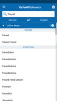 Oxford German Dictionary تصوير الشاشة 1