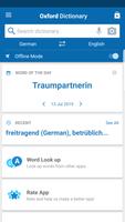 Oxford German Dictionary Ekran Görüntüsü 2