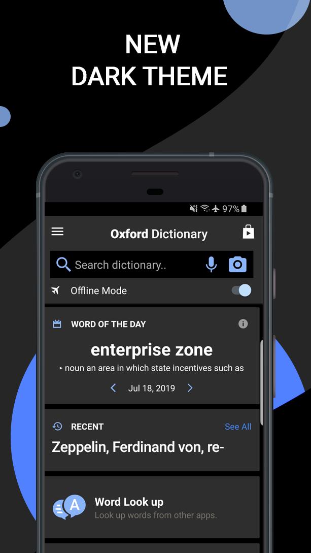 Oxford Dictionary of English screenshot 1