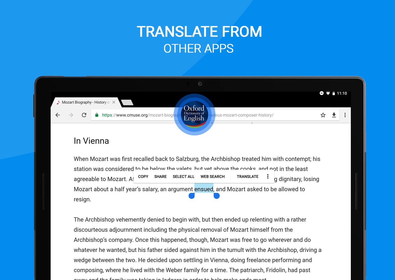 Oxford Dictionary of English screenshot 1