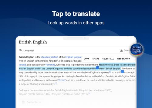 Oxford Dictionary of English 截图 14