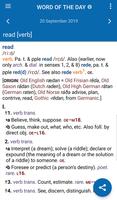 برنامه‌نما Oxford Shorter English Dict. عکس از صفحه