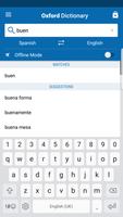 Oxford Spanish Dictionary syot layar 1