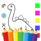 ikon Dinosaur Coloring Book
