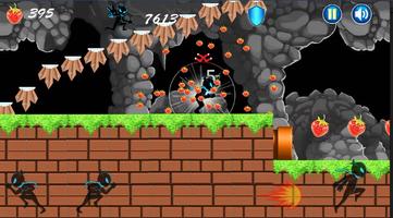 Fast 🍎 Ninja Shadow Jungle Adventure 🍀🍀 imagem de tela 1
