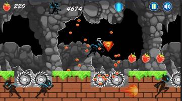 Fast 🍎 Ninja Shadow Jungle Adventure 🍀🍀 imagem de tela 2