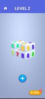 Cube Math 3D постер