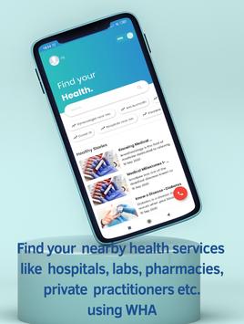 WHA - World Health Assistant 海报