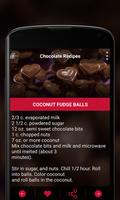 Chocolate Recipes ảnh chụp màn hình 3