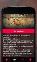 Greatest Love Poems اسکرین شاٹ 3
