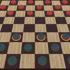 Checkers 2 Player Offline 3D icône