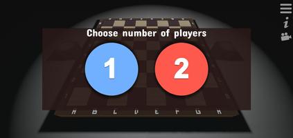 Checkers 2 Player Offline 3D capture d'écran 2