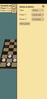 2 Player Checkers Chess Ekran Görüntüsü 2
