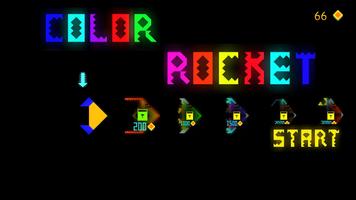 Color Rocket Affiche