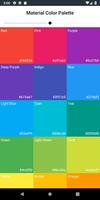 Material Color Palette โปสเตอร์