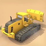 Bulldozer Destruction icône