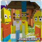 The Simpsons hid and run Mod For Minecraft PE icono