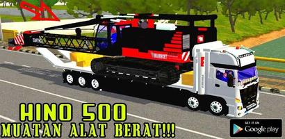 Mod Truck Hino 500 Terbaru poster