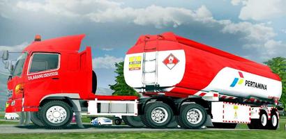 پوستر Mod Truk Tangki Pertamina
