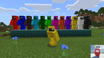 Among us mod MCPE 2021 plakat