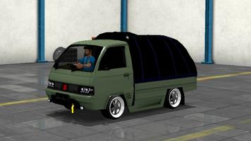 Mod Bussid Isuzu Traga captura de pantalla 2