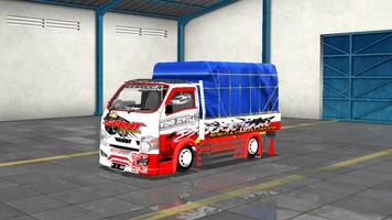 Mod Bussid Isuzu Traga captura de pantalla 3