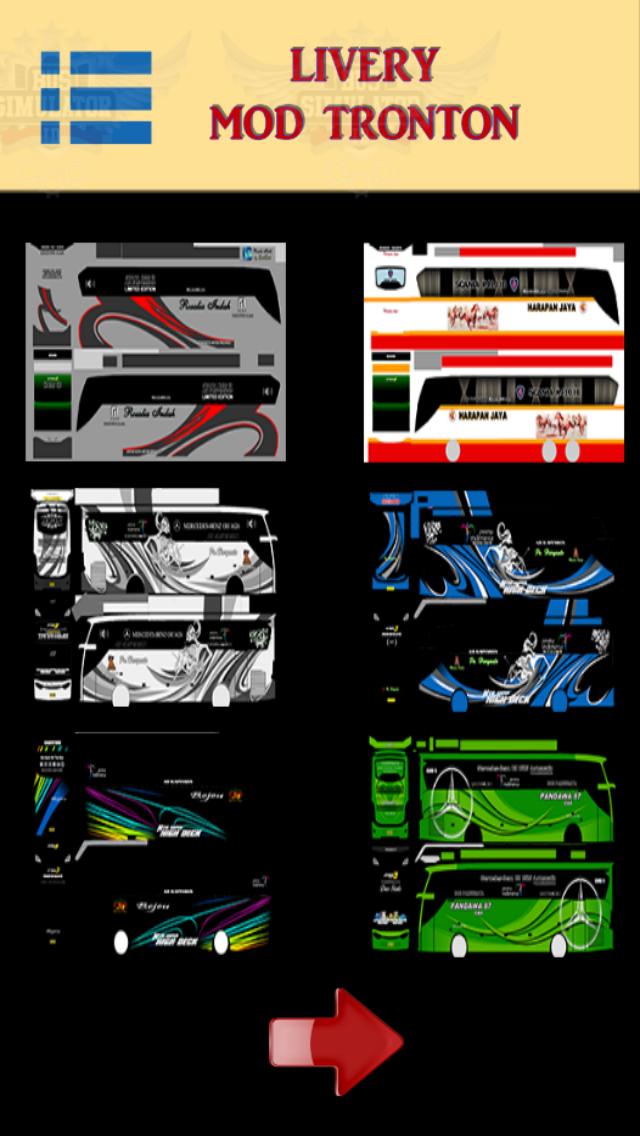 Livery Bussid Shd Ceper livery truck anti gosip