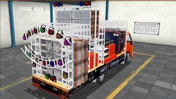 Mod Bussid Truck Oleng Dj تصوير الشاشة 2