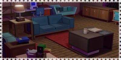 Retro Furniture mod map for MC screenshot 1