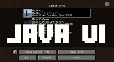 Java UI Mod Vanilla Deluxe تصوير الشاشة 3