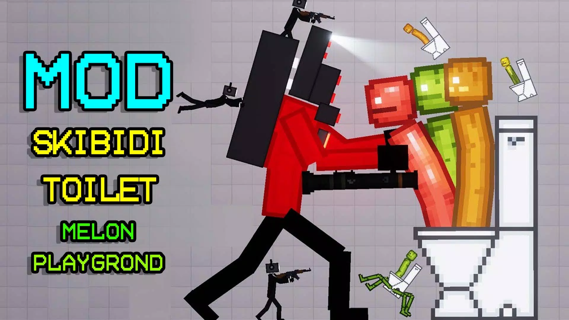 Skibidi Melon Playground Mods APK for Android Download