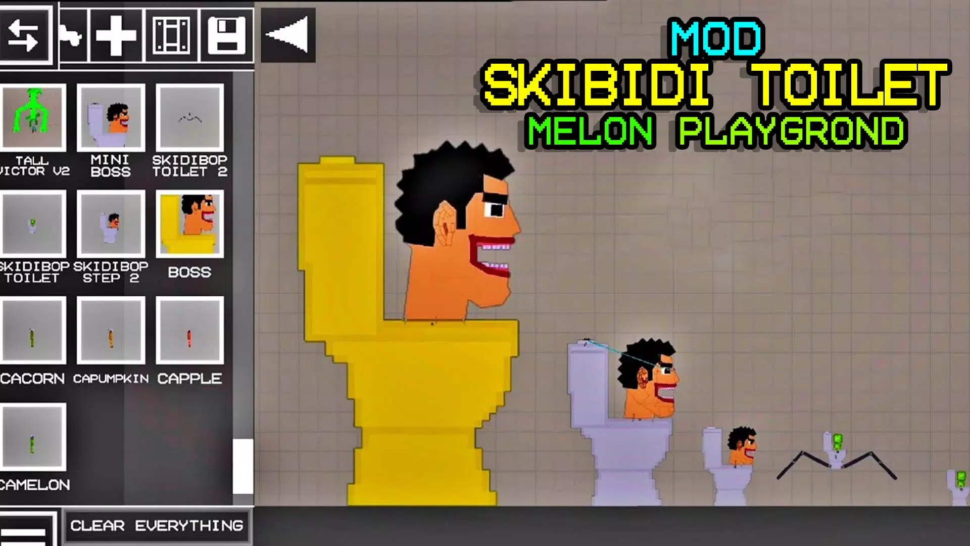 Skibidi Mod Melon Playgrond APK for Android Download