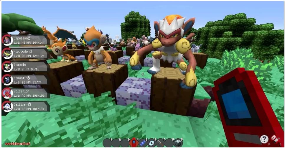 Mod PixelMon - Mod Pokemon for Minecraft PE MCPE APK do pobrania