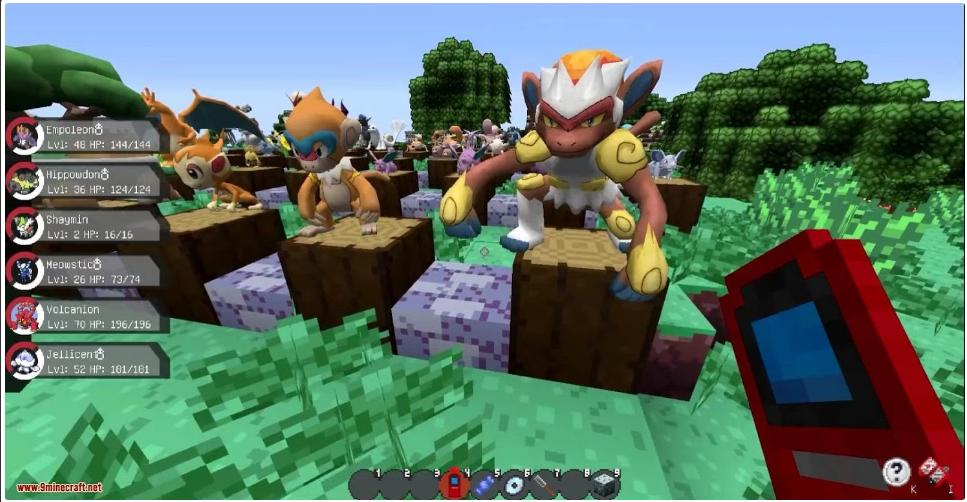 Mod PixelMon - Mod Pokemon for Minecraft PE MCPE APK do pobrania na Androida