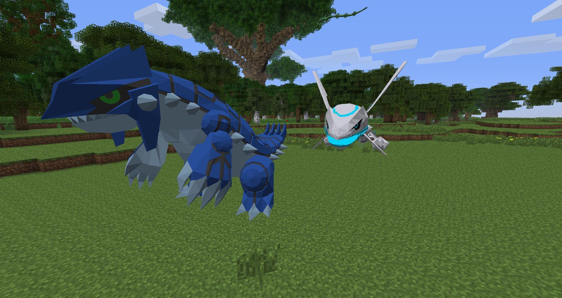 Pixelmon легендарные